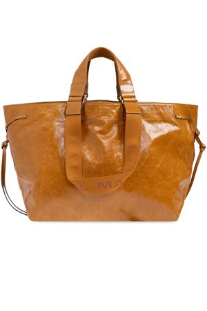 Borsa tote Wardy in pelle di vitello marrone ISABEL MARANT | PP0015FAA1C13M50CA